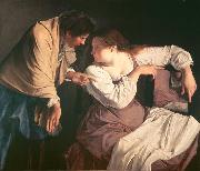 Orazio Gentileschi Martha tadelt ihre Schwester Maria oil painting artist